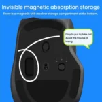 Rapoo MT560 3-Mode Wireless Bluetooth Mouse Ergonomic Desktop Laptop Mouse - Image 12