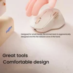 Rapoo MT560 3-Mode Wireless Bluetooth Mouse Ergonomic Desktop Laptop Mouse - Image 3