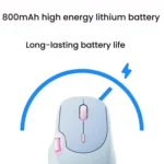 Rapoo MT560 3-Mode Wireless Bluetooth Mouse Ergonomic Desktop Laptop Mouse - Image 7