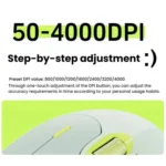 Rapoo MT560 3-Mode Wireless Bluetooth Mouse Ergonomic Desktop Laptop Mouse - Image 8