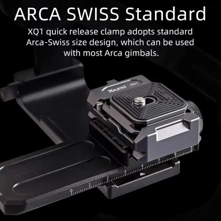 TBD06060611_B2.webp Arca Quick Release Adapter Gimbal Stabilizer Tripod Sports Quick Release Plate Stand - Image 3