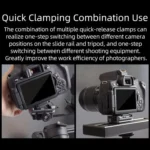 Arca Quick Release Adapter Gimbal Stabilizer Tripod Sports Quick Release Plate Stand - Image 6