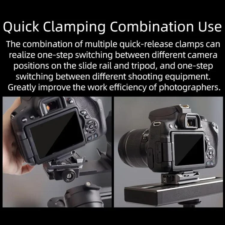 TBD06060611_B5.webp Arca Quick Release Adapter Gimbal Stabilizer Tripod Sports Quick Release Plate Stand - Image 6