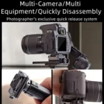 Arca Quick Release Adapter Gimbal Stabilizer Tripod Sports Quick Release Plate Stand - Image 7