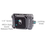 Arca Quick Release Adapter Gimbal Stabilizer Tripod Sports Quick Release Plate Stand - Image 8