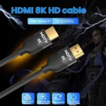 VegGieg W-H114 HDMI 2.1 HD Cable 8K 60Hz TV Set-Top Box Computer Monitor Projection Video Cable - Image 2