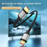 VegGieg V-H301 HDMI 2.0 HD Cable 4K 60Hz TV Set-Top Box Computer Monitor Projection Video Cable - Image 2