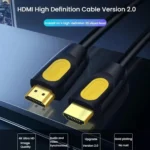 VegGieg HHI HDMI 2.0 HD Cable 4K 60Hz Television Computer Monitor Projector Video Connection Cable - Image 2