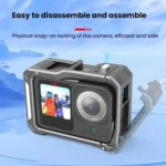 HEPAIL AC68 Aluminum Alloy Rabbit Cage Frame For GoPro HERO13 Black /12 Black /11 Black /10 Black /9 Black - Image 4