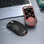 Tri-Mode Wireless Gaming Mouse 24000 DPI, 6 RGB Lighting Modes, Rechargeable, Macro Programmable - Image 8