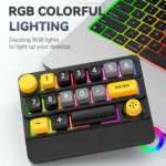 15-Key Wireless Tri-Mode Mechanical Gaming Keyboard Hot-Swappable, RGB Backlit, Macro Programmable - Image 8