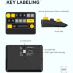 15-Key Wireless Tri-Mode Mechanical Gaming Keyboard Hot-Swappable, RGB Backlit, Macro Programmable - Image 10