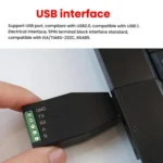 AMSAMOTION USB to RS232/485 Converter Adapter for Industrial Automation, PLC, POS - Image 3
