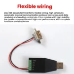 AMSAMOTION USB to RS232/485 Converter Adapter for Industrial Automation, PLC, POS - Image 5