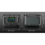 For GoPro HERO13 Black Triple Battery Charger Smart Charging Dock With OLED Display - Image 9