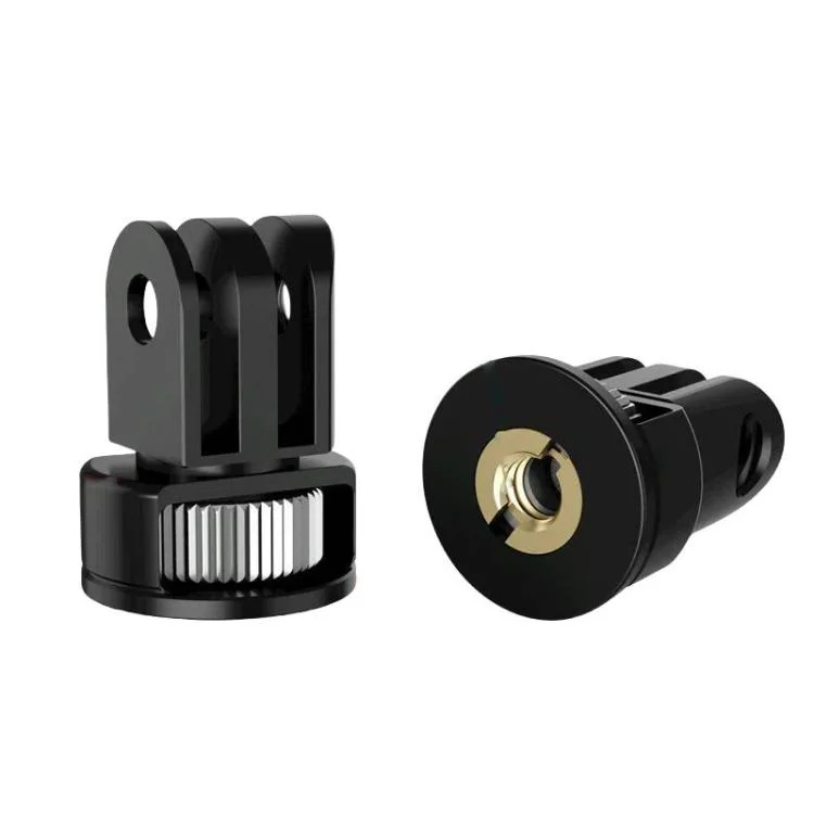 TBD0606091501.webp Three-Slot Adapter Camera Cage 360-Degree Rotating Connector Tripod 1/4 Inch Adapter - Image 1