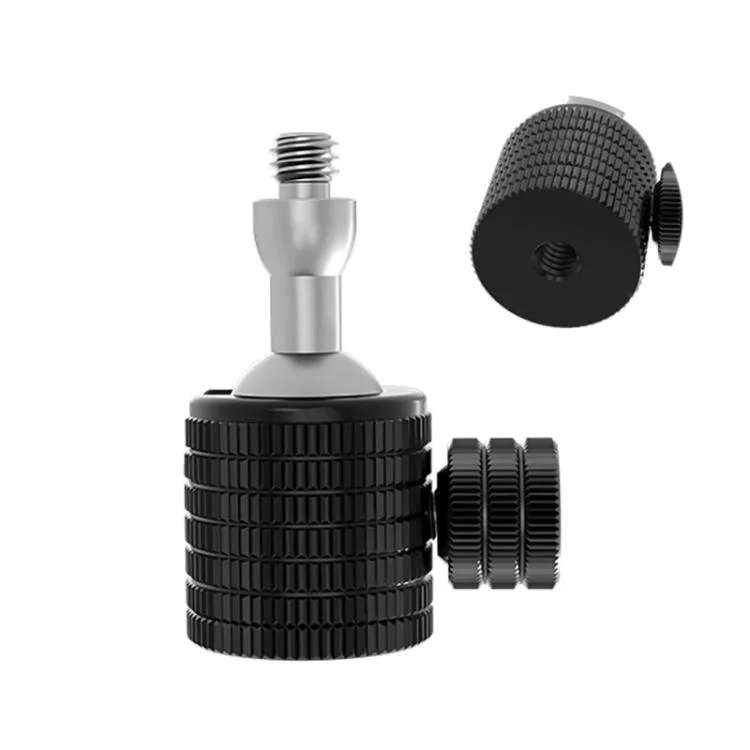 Female To 1/4 Male Universal Mini Ball Head Adapter Mount Aluminium Alloy Mobile Phone Camera Tripod Accessories