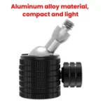 Female To 1/4 Male Universal Mini Ball Head Adapter Mount Aluminium Alloy Mobile Phone Camera Tripod Accessories - Image 3