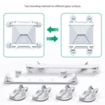 For Starlink Mini Car Sunroof Front Window Rear Window Glass Suction Cup Bracket - Image 3