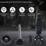 For Starlink Mini Aluminium Alloy Bracket Adapter Heavy Duty Clamp Bracket - Image 3