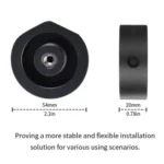 For Starlink Mini Aluminium Alloy Bracket Adapter Heavy Duty Clamp Bracket - Image 6