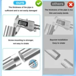 For Starlink V4 / Gen 3 Outdoor Bracket With Ground Plug Adapter - Image 5