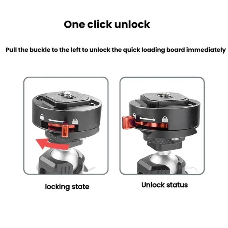 TBD06061131_B7.webp FlexiFilm TG-Q2S Aluminum Alloy Arca Quick Release Plate Gimbal Slide Rail Quick Release Parts - Image 8