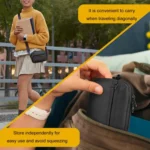 For Fuji X100VI/Canon PowerShot SX740 HS/Ricoh GR Il Digital Camera Storage Shoulder Strap Bag - Image 7