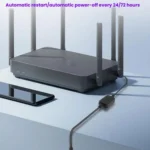 HuaGu 30cm Router Timed Restart Line Controller Power Failure Smart Reset Connection Cable WiFi Relay - Image 2