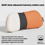 Car Driver Seat Memory Foam Support Lumbar Cushion - Image 3