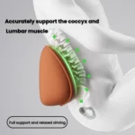 Car Driver Seat Memory Foam Support Lumbar Cushion - Image 4