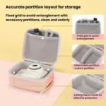 Cwatcun D218 Large Handheld Instant Camera Bag Portable Lightweight CCD Storage Bag - Image 3