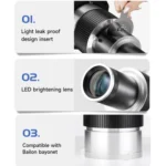 Adjustable Focus DIY Optical Snoot for Bowens Mount Flash Conical Lens Photography Light Modifier - Image 12