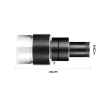 Adjustable Focus DIY Optical Snoot for Bowens Mount Flash Conical Lens Photography Light Modifier - Image 13