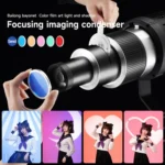 Adjustable Focus DIY Optical Snoot for Bowens Mount Flash Conical Lens Photography Light Modifier - Image 4