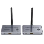 2 In 1 4K 30Hz Wireless HDMI Extender 100m Point To Point HD Video Transmitter, Transmitter+Receiver