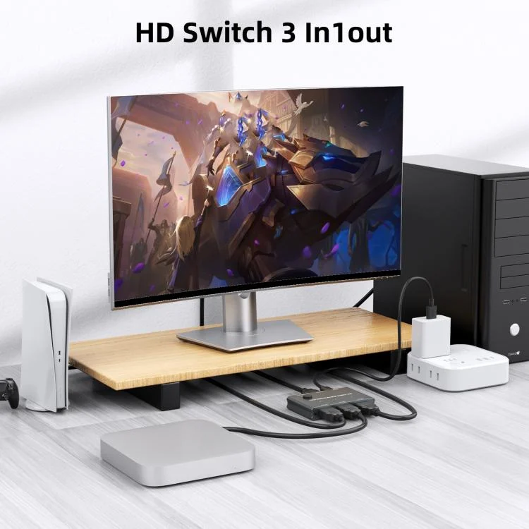 TBD06061585_B1.webp 3 In 1 Out HDMI Switch 8K 60Hz / 4K 120Hz Computer HD Conversion - Image 2