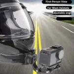 360-degree Rotatable Helmet Chin Mount for GoPro HERO/Insta360/DJI Osmo Action POV Camera Mount - Image 2