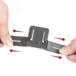 BSDDP Universal Motorcycle Helmet Mount for Action Cameras Fits Curved/Flat Surfaces - Image 4