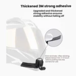 BSDDP Universal Motorcycle Helmet Mount for Action Cameras Fits Curved/Flat Surfaces - Image 5