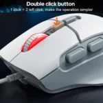 iMICE G800 7 Keys 7200DPI Wired Gaming Silent Mouse With LED Lighting - Image 5