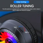 Glowing Headphones Computer Esports Wired Gaming Headset With Microphone - Image 6