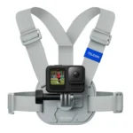 TELESIN S2-CGP-01GY Universal Action Camera Chest Belt Bracket Quick Release Chest Strap Mount