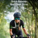 TELESIN S2-CGP-01GY Universal Action Camera Chest Belt Bracket Quick Release Chest Strap Mount - Image 2