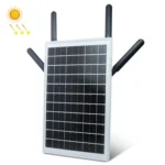EAU 4G Solar SIM Card WiFi 6 Router Waterproof Outdoor 4G To WiFi Cable