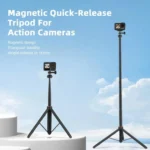Flymile 1.63m Magnetic Quick-Release Tripod Selfie Stick for Action Cameras for Vlogging, Outdoor Sports - Image 2