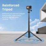 Flymile 1.63m Magnetic Quick-Release Tripod Selfie Stick for Action Cameras for Vlogging, Outdoor Sports - Image 8