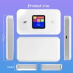 MF801 4G CAT7 Dual Band Portable WIFI LTE 300M Wireless Plug-in Router Color Screen MIFI Mobile Hotspot - Image 3