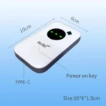 R603+ 4G Wireless Hotspot Plug Card Router Portable WiFi - Image 6