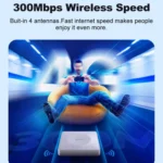 E8 4G Mini CPE Wireless Plug Card Router Dual Network Port WiFi6 Wireless Hotspot - Image 4